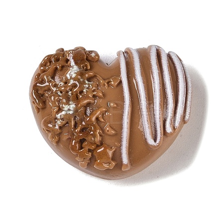 Opaque Resin Imitation Food Decoden Cabochons RESI-S395-02D-1