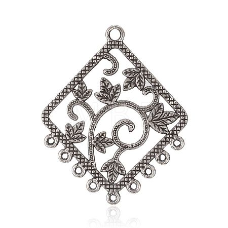 Tibetan Style Alloy Chandelier Component Links PALLOY-G118-02AS-1
