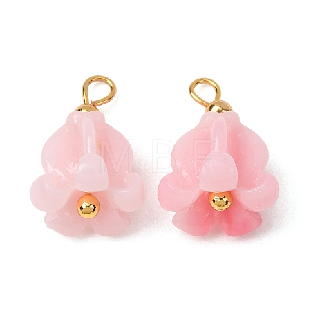 Dyed Synthetic Coral Pendants GG-CBAC295-01G-03-1