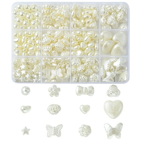 247Pcs ABS Plastic Imitation Pearl Beads Sets KY-YW0001-58-1