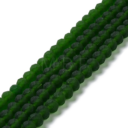 Transparent Glass Beads Strands EGLA-A044-T8mm-MD24-1