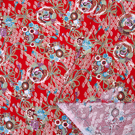 Japanese-style Cotton Fabric DIY-WH0780-30C-1