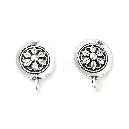 Rack Plating Alloy Stud Earring Findings PALLOY-K256-29AS-1