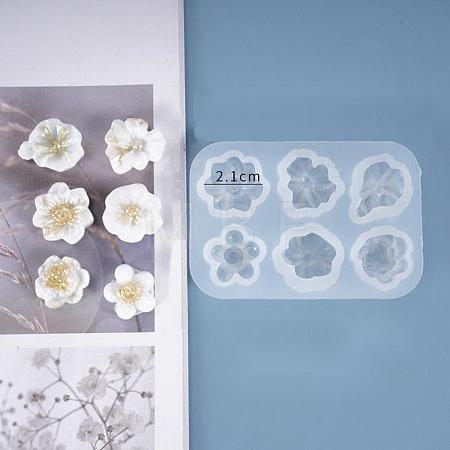 DIY Flower Silicone Molds DIY-D048-12B-1