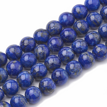 Natural Lapis Lazuli Beads Strands G-S333-4mm-013-1