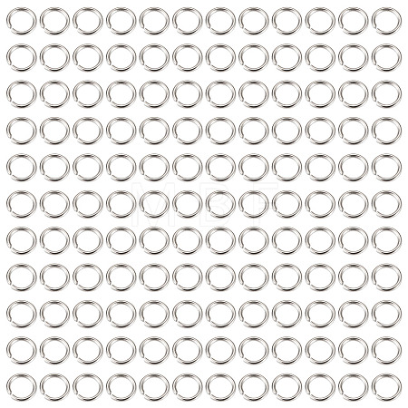 2000Pcs 304 Stainless Steel Open Jump Rings STAS-TA0003-05-1