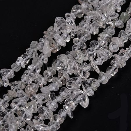 Natural Quartz Crystal Beads Strands G-G011-03-1