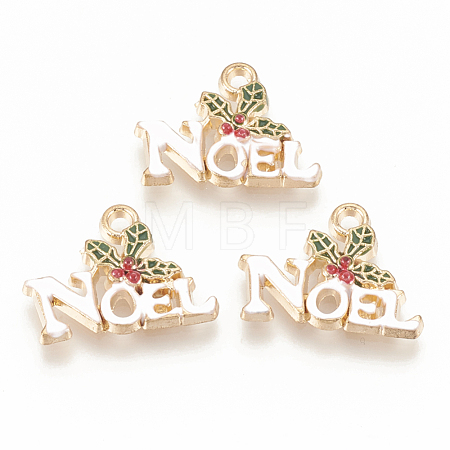 Alloy Enamel Pendants X-ENAM-Q433-004KC-1