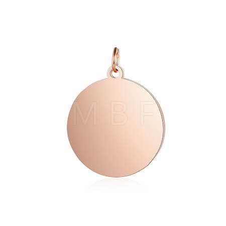 201 Stainless Steel Pendants STAS-S105-T638-3-16-1