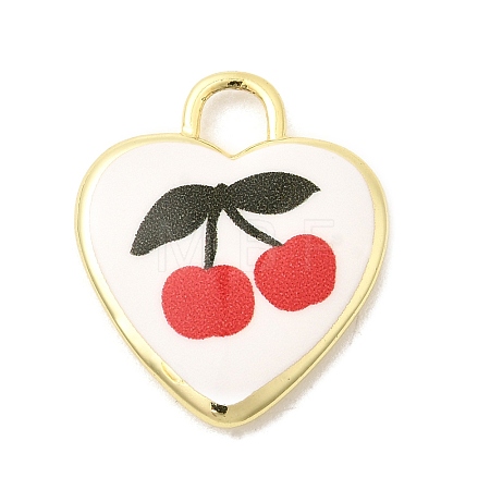 Printed Brass Pendants KK-K274-08G-13-1