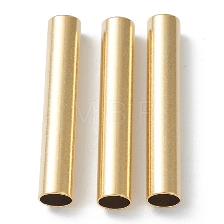 Brass Tube Beads KK-Y003-73J-G-1