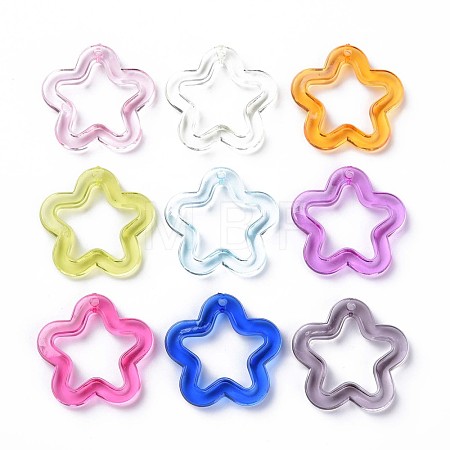 Transparent Acrylic Beads MACR-S373-24-B-1