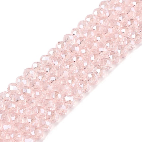 Electroplate Glass Beads Strands EGLA-A044-T3mm-A22-1