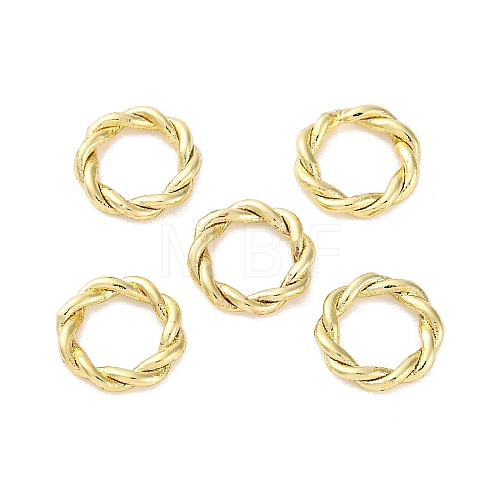 Brass Linking Rings KK-U042-01G-02-1