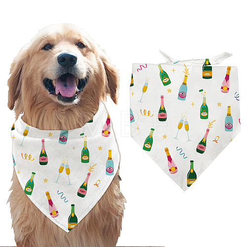 Cotton Dog's Kerchief AJEW-WH0503-011-1