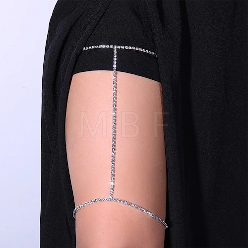 Alloy Rhinestone Leg Chains WG50773-02-1