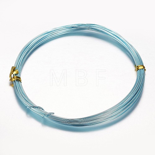 Round Aluminum Craft Wire AW-D009-0.8mm-10m-02-1