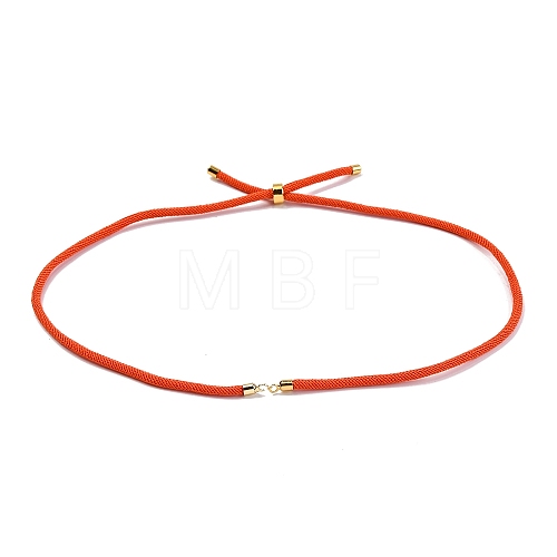 Nylon Cords Necklace Making AJEW-P116-03G-17-1