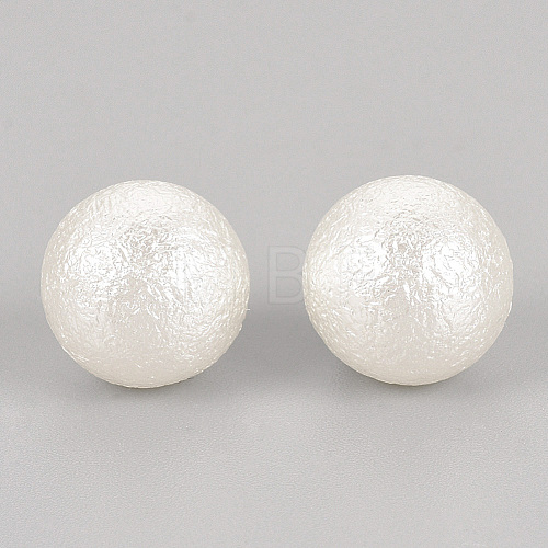 Imitation Pearl Acrylic Beads ACRP-R008-6mm-02-1