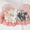 GOMAKERER 150Pcs 3 Styles Natural Freshwater Shell Beads SHEL-GO0001-04-6