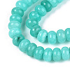 Dyed Natural White Jade Beads Strands G-T139-59A-10-3
