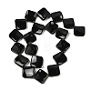 Natural Black Stone Beads Strands G-L239-18-3
