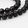 Natural Blue Tiger Eye(Dyed & Heated) Bead Strands LS-G-P070-14-6mm-1