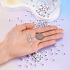 Yilisi 500Pcs Acrylic Horizontal Hole Letter Beads OACR-YS0001-03E-5