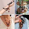 Wood European Beads WOOD-TA0003-10B-7