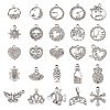  50Pcs 25 Styles Alloy Rhinestone Charms FIND-TA0002-94-10