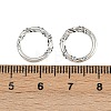 Tibetan Style Alloy Linking Rings TIBE-B003-06AS-3