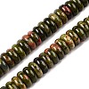 Natural Unakite Beads Strands G-T138-61-4