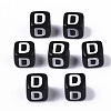 Opaque Acrylic Beads SACR-N002-01D-2