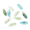 Two Tone Imitation Gemstone Style Acrylic Beads AC-CBA6852-01M-2