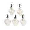 Natural Lemon Quartz Pendants G-N349-18P-05-1