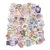 52Pcs PVC Self-Adhesive Stickers STIC-P010-08-1