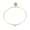 Brass with ABS Imitation Pearl Charm Bangles BJEW-Q350-05D-G-3