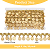 Polyester Braided Metallic Lace Trim AJEW-WH0479-36G-1-2
