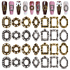 14 Styles Alloy Cabochons MRMJ-OC0004-09-1
