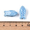 Handmade Porcelain Ceramic Beads PORC-T133-28G-3