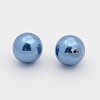 ABS Plastic Imitation Pearl Round Beads X-SACR-S075-10mm-05-2