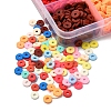 2250Pcs 15 Colors Eco-Friendly Handmade Polymer Clay Beads CLAY-YW0001-56-4