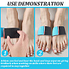 Polyester Gymnastics Ankle Straps AJEW-WH20006-462B-5