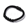 Round Natural Lava Rock Bead Bracelets BJEW-A009-08EB-03A-2