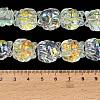Mixed Styles Electroplate Glass Bead Strands EGLA-H110-01-5