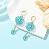 304 Stainless Steel Leverback Dangle Earrings EJEW-MZ00734-03-1