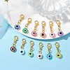 16Pcs 16 Styles Evil Eye Resin Pendant Decorations HJEW-JM01952-01-2