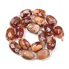 Natural Fire Crackle Agate Beads Strands G-K393-G05-13x18-3