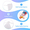 50Pcs Organza Bags Jewellery Storage Pouches Wedding Favour Party Mesh Drawstring Gift OP-TA0001-16E-5