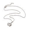 304 Stainless Steel Pendant Necklaces NJEW-U002-21P-2